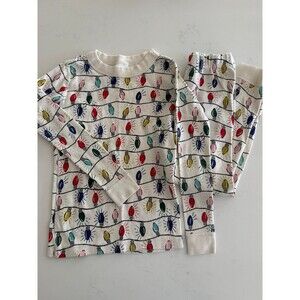 Hanna Andersson Christmas light pajamas